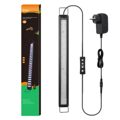 Iluminação LED para aquário com controle e adaptador