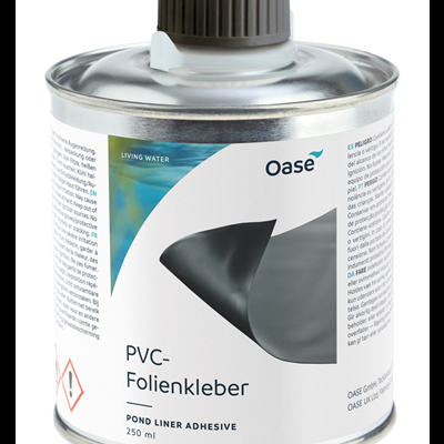 Lata metálica com cola adesiva para filme PVC, 250 ml, marca Oase