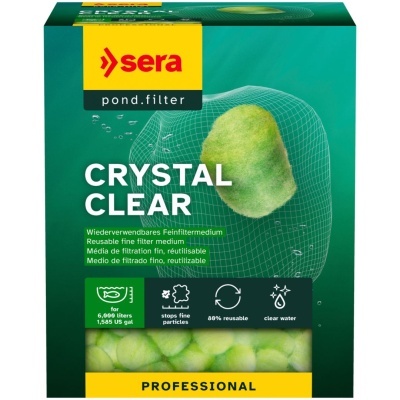 Embalagem do filtro fino reutilizável Sera Crystal Clear para pond.filter