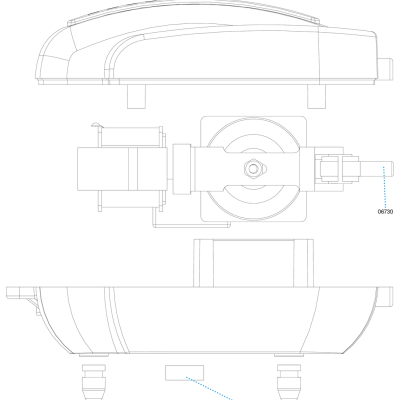 Desenho técnico do produto sera air 110 plus com código de encomenda 08812