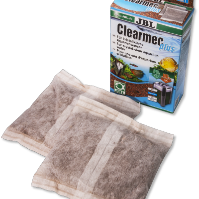 Saquinhos filtrantes e embalagem JBL Clearmec Plus para aquários