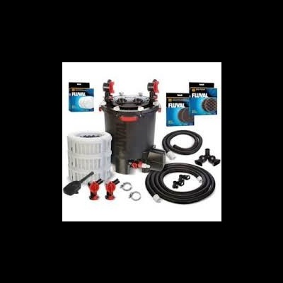 Conjunto de filtro de aquário Fluval com tubos e acessórios