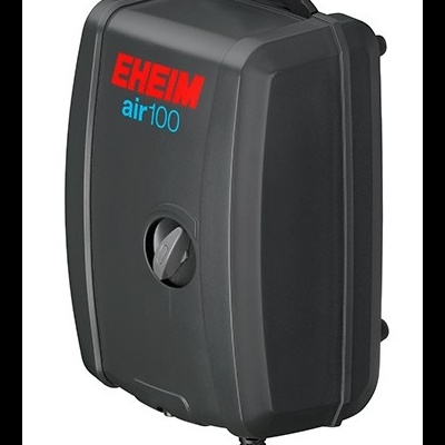 Dispositivo elétrico preto com texto EHEIM air100