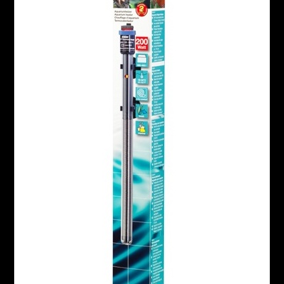 Termóstato para aquário EHEIM thermo control 200 Watt na embalagem azul e branca