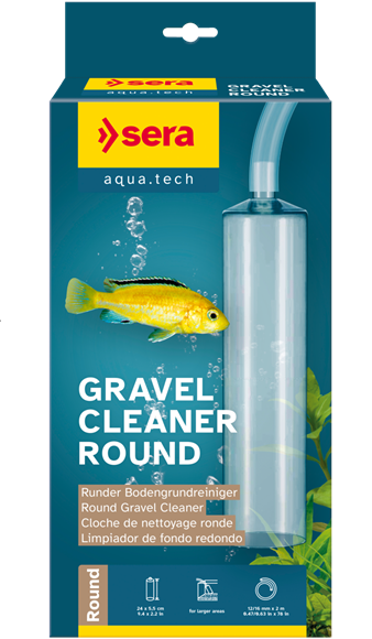 Embalagem do produto Gravel Cleaner Round para aquários