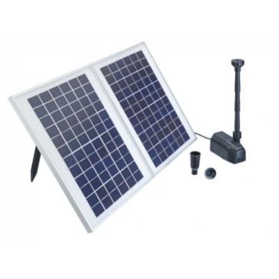 Painel solar com bomba de água e acessórios