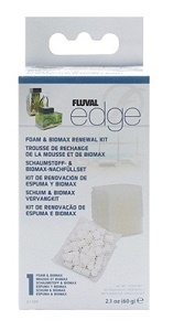 Kit de substituição Fluval Edge Foam & Biomax Renewal Kit embalagem