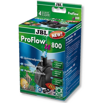 Caixa de embalagem do JBL ProFlow u 800 bomba universal para aquários