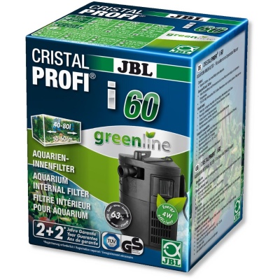 Caixa do filtro interno para aquário JBL Cristal Profi i60 greenline