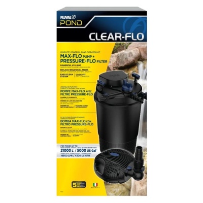 Kit de filtração Fluval POND CLEAR-FLO para lagos até 21000 L
