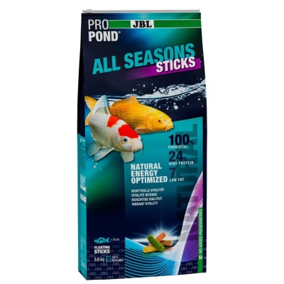 Embalagem de alimento para peixes JBL Pro Pond All Seasons Sticks 5,8 kg
