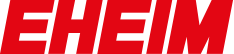 Logotipo vermelho da palavra EHEIM