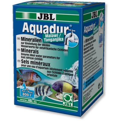 Caixa azul de minerais JBL Aquadur para peixes ciclideos Malawi/Tanganjika