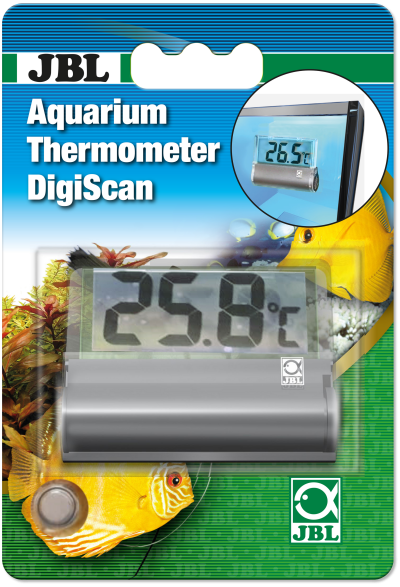 Termómetro digital para aquário JBL com visor LCD