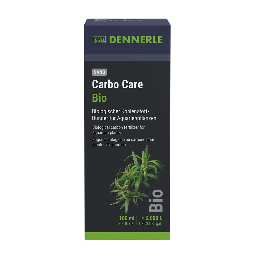 Embalagem de fertilizante biológico Carbo Care Bio DENNERLE para plantas de aquário