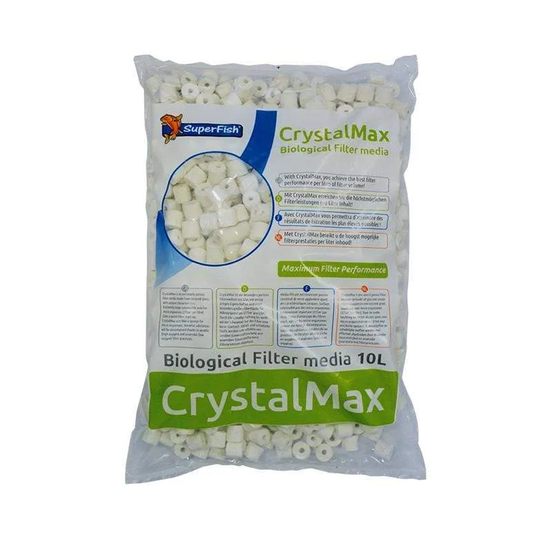 Saco de material filtrante biológico branco CrystalMax 10L da SuperFish