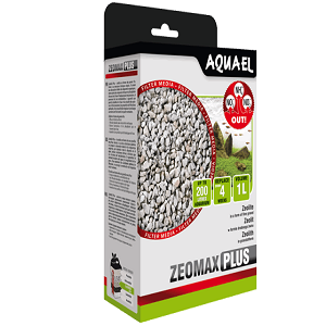 Caixa de filtro médio natural ZEOMAX PLUS AQUAEL 1 litro para aquários