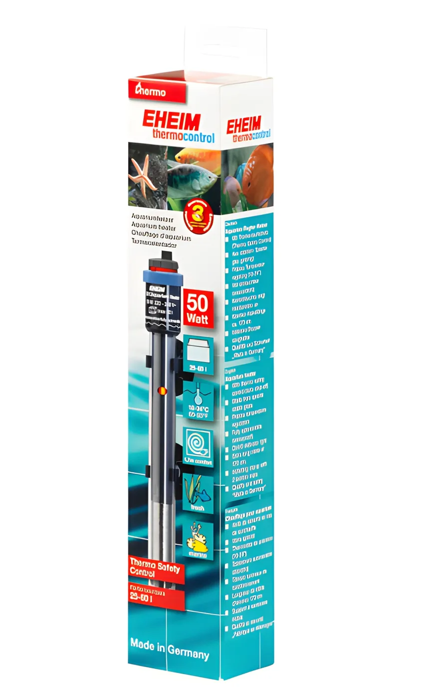 Termóstato aquário EHEIM thermocontrol 50 Watt na embalagem