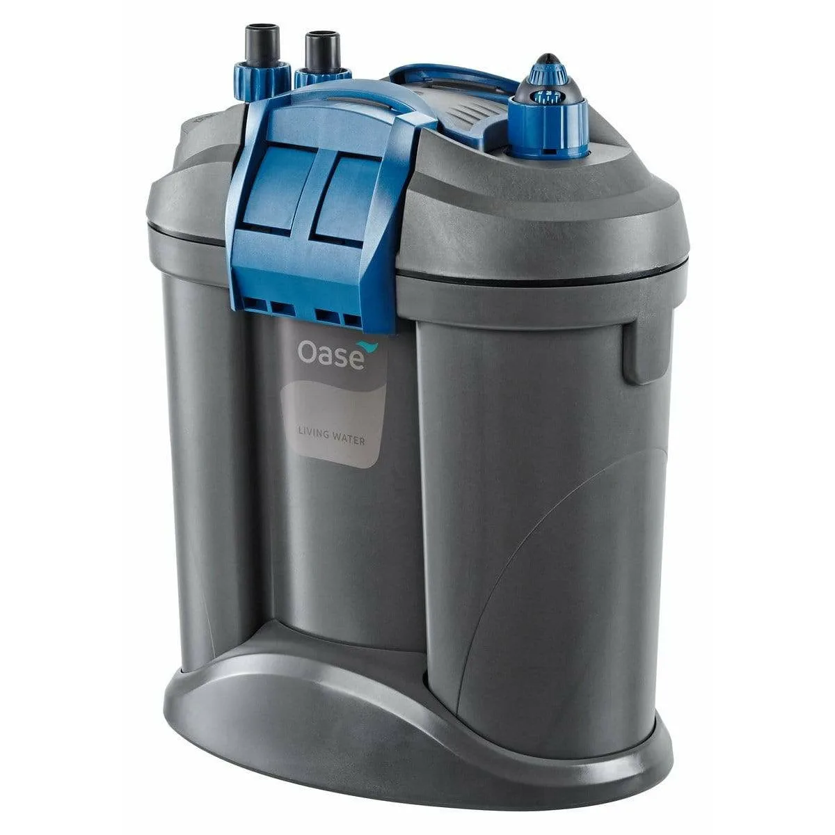 Filtro para água Oase cinzento e azul com controle