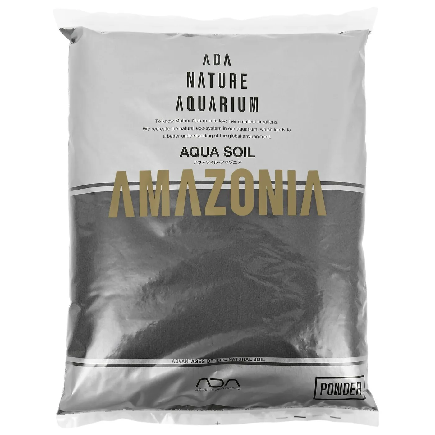 Saco de terra para aquário ADA Nature Aquarium Aqua Soil Amazonia em pó