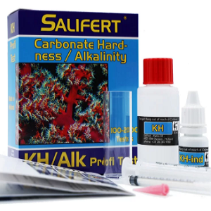 Kit teste Salifert Carbonate Hardness Alkalinity com equipamento