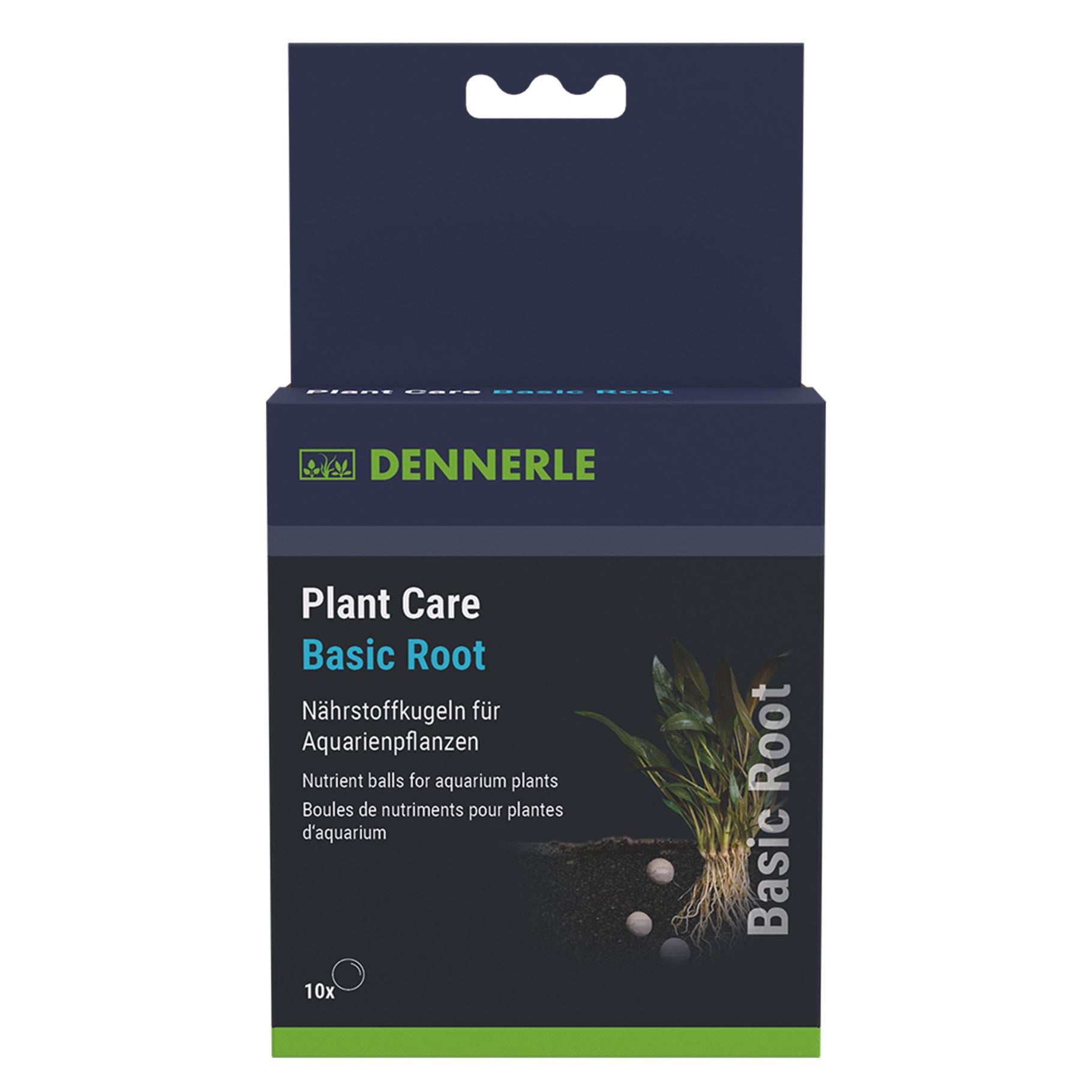 Embalagem de produto DENNERLE Plant Care Basic Root para plantas de aquário