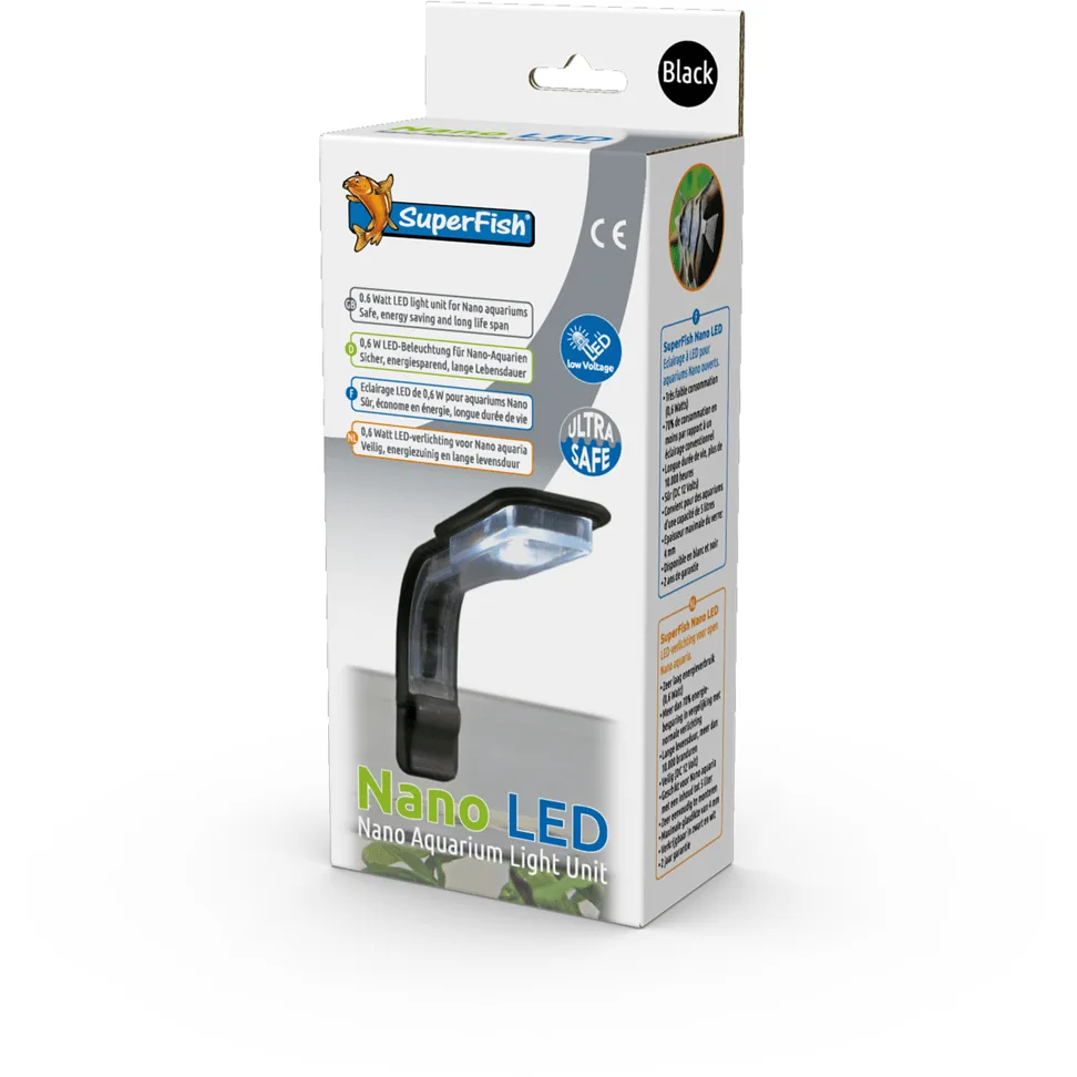 Embalagem de luz LED para nano aquário da marca SuperFish