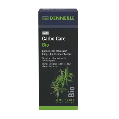 Embalagem de fertilizante biológico Carbo Care Bio DENNERLE para plantas de aquário