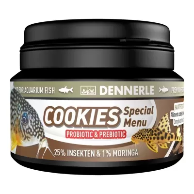 Recipiente de comida para peixes COOKIES Special Menu da Dennerle