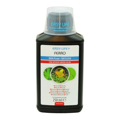Frasco preto de fertilizante Easy-Life Ferro para plantas aquáticas