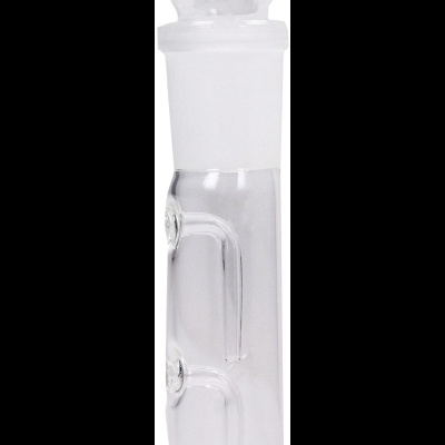 Tubo de vidro transparente com tampa esférica de vidro