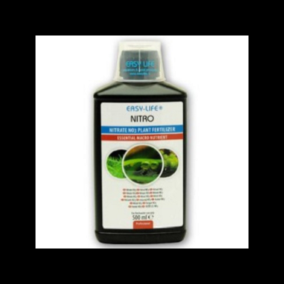 Frasco de fertilizante líquido Easy-Life Nitro para plantas aquáticas.