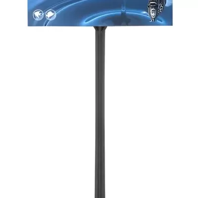 Rede para aquário AquaParts Catch S 8 cm com cabo preto e embalagem azul