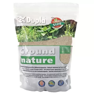 Saco de substrato natural para aquários de água doce da marca Dupla