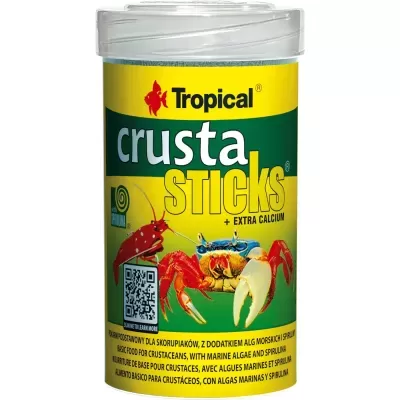 Embalagem de alimento para crustáceos Tropical Crusta Sticks