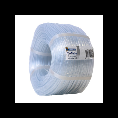 Rolo azul claro transparente de tubo flexível Air-Tube com etiqueta Superfish