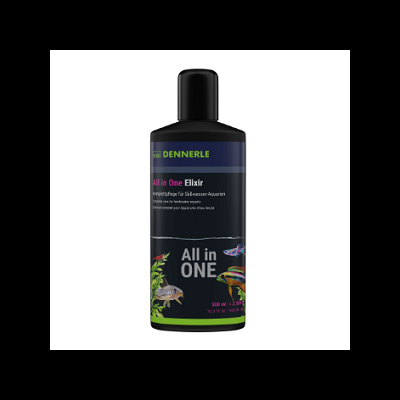 Frasco de suplemento para aquários DENNERLE All in One Elixir 500 ml