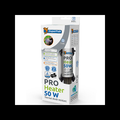 Embalagem de aquecedor SuperFish PRO Heater 50W