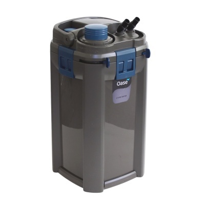 Filtro para aquário Oase Living Water em plástico cinzento e azul