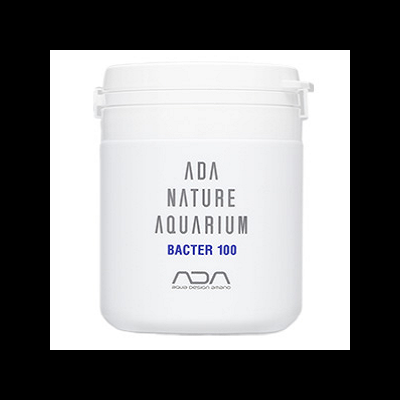 Recipiente branco para produto ADA Nature Aquarium Bacter 100