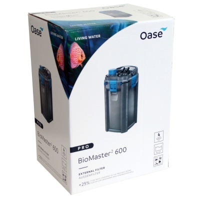 Embalagem do filtro externo BioMaster 600 da Oase