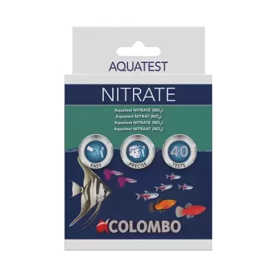 Caixa de teste de nitratos AQUATEST para peixes de aquário