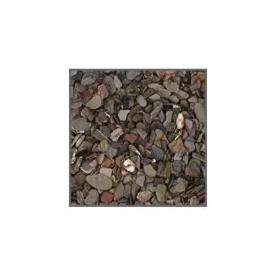 pedras decorativas em tons naturais variadas