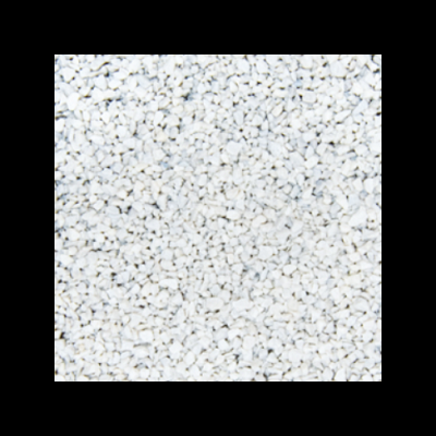 Pequenas pedras brancas em textura granulada