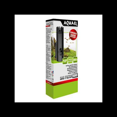 Filtro interno Aquael SAS FILTER 500 para aquário em embalagem colorida
