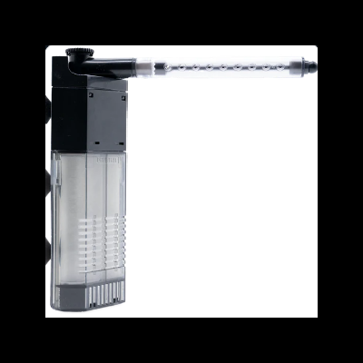 Dispositivo de ignição preto e transparente com tubo longo