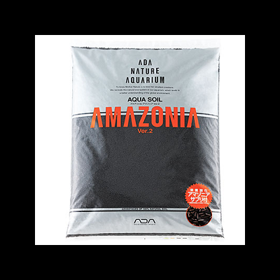 Saco de solo para aquários ADA Nature Aquarium Aqua Soil AMAZONIA Ver.2 preto
