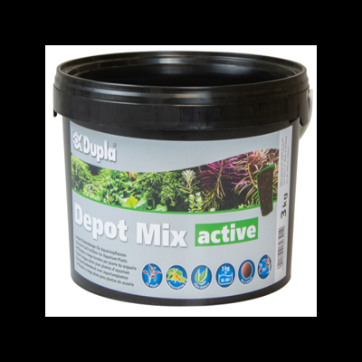 Recipiente de substrato para aquário Dupla Depot Mix active