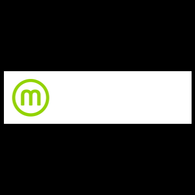Logotipo da marca Milwaukee com texto e símbolo em verde e branco
