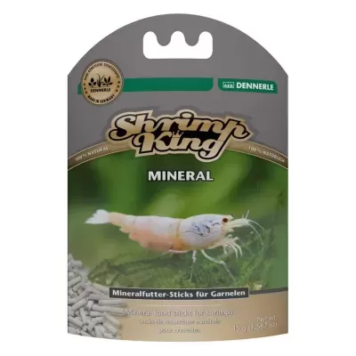 Embalagem de alimento mineral para camarões Shrimp King Dennerle